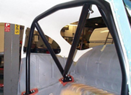 Roll cage 6 point bolt in. Porsche 356C without sunroof