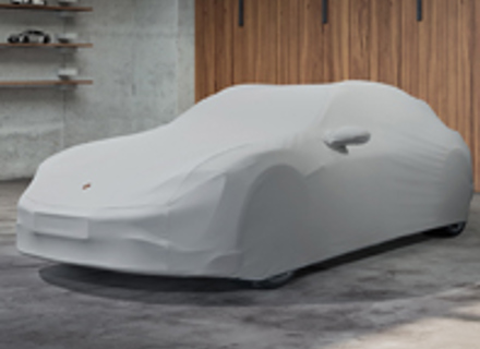 Housse de voiture extérieur OE, en Beige. Porsche Taycan Cross Tourisme - 9J104400011