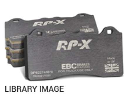 EBC RP-1 Racing brake pads Front. Porsche 996 Turbo / 996 GT3 (OE PART NO 99635194912) - 99635194912, 99635194913 - DP81454, DP81454RP1, E2474, T1291