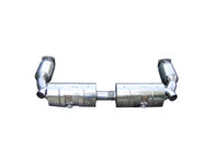 Exhaust system SPORTS for Porsche 996 GT2   QUICK SILVER