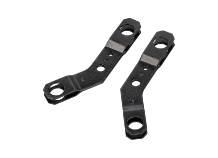 Heater control box lever set, butterfly style. Porsche 356A / 356B / 356C - 64421176000, 64421103906, 64421104006 - 644-211-760-00, 1623250400