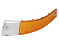 Indicator lens Front, without Rim (SWB). Porsche 911/912 1965-68 - 90163140100, 90163140200, 14847/S, 14847/D Indicator lens Front, without Rim (SWB). Porsche 911/912 1965-68 - 90163140100, 90163140200, 14847/S, 14847/D