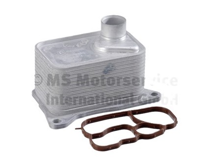 Refroidisseur d'huile moteur. Porsche 95B Macan 2.0L - 95811702110, 95811702100, 7.09269.66.0, 95811707000