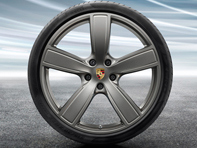 22' Cayenne 'Sport Classic' Alloy Wheels & Summer Tyres Original Porsche - 9Y0044661Q