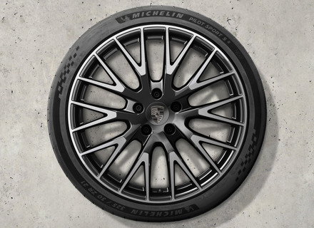 21' Panamera Exclusive Design alloy wheels and summer tyres Original Porsche - 976044660N