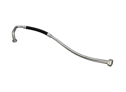 Oil pipe engine to thermostat. Porsche 911 1974-77 - 91110772910, 91110772911 - 911 107 729 10, HA DE 47 034