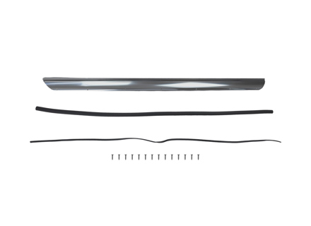 Side Sill Moulding + Rubber Seal. Porsche 911 1969-73 - 90155910553 - CB.022.001, 9388, 1686500506, 911283