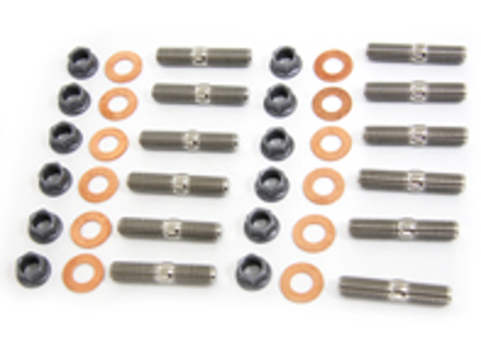 Titanium exhaust head stud kit in. Porsche 911 / 964/993/986 - 99906200602, 99908400201/2, 99908400201, 90006010601, 99907507100, 90037813100, 9990750710A, 99907507400, 90037813100, 90007428702, 99907353501, 99907358901 - SLTi121