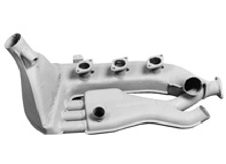 Exhaust Heat Exchanger LEFT, Mild Steel. Porsche 911 1971-75 Mechanical Injection - 91.013, 91013, 91.013S, 91013S, 1623102770, 1623102670, 91121102114 - 1623102670