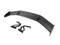 Aileron arrière/spoiler en fibre de carbone brillante style GT4 RS pour Porsche 718 (982) Cayman et Boxster 2017>> - 9GT825871AA3G, 9GT827867AOK1, 9GT827868AOK1, 9GT827465D, 9GT827466D