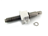 Heater cable adjuster shaft with slider nut. Porsche 356 - 69542471500, 69542471700 Heater cable adjuster shaft with slider nut. Porsche 356 - 69542471500, 69542471700