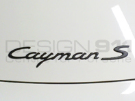 Insignia CAYMAN S para Porsche 987C Cayman S - 98755998301041 Insignia CAYMAN S para Porsche 987C Cayman S - 98755998301041