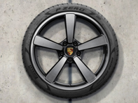 20'/21' Turbo Exclusive Design High-Gloss Black wheel set with summer tyres for 992 Turbo - 992044660AG