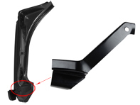 Door hinge pillar (A post) repair piece. Porsche 911 / 964 / 993 - 91150103900, 91150103902, 91150104000, 91150104002, 1681901080, 1681901070, 591035-2, 591036-2, 91150103900, 91150104000, 91150103902, 91150104002, 99350203900GRV, 99350204000GRV - 1681901070, 1681901080 Door hinge pillar (A post) repair piece. Porsche 911 / 964 / 993 - 91150103900, 91150103902, 91150104000, 91150104002, 1681901080, 1681901070, 591035-2, 591036-2, 91150103900, 91150104000, 91150103902, 91150104002, 99350203900GRV, 99350204000GRV - 1681901070, 1681901080