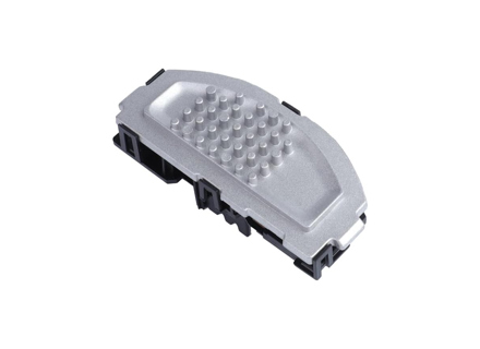 Air conditioning fan blower motor resistor. Porsche 958 Cayenne 2011-18 - 7P0820021D, 7P0820521, 7P0820521A, 7P0820522A, F011500082, 95857234102, 95857234203