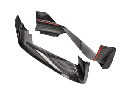 LAME DE PARE-CHOCS AVANT EN CARBONE 992.1 - 992898010B, 992898010J - ML-YWW080-PRO