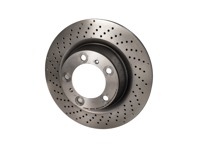 Brake disc rotor, Rear. Porsche 991 3.4L (OE Part No 99135240100 / 99135240200) - 99135240100, 99135240200, 09.D935.11, 09.D934.11