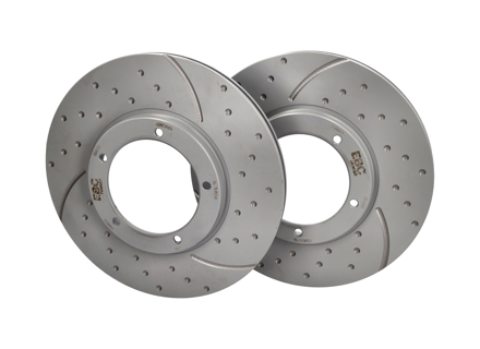 EBC Turbo Groove Bremsscheiben vorn. Porsche 911 / 912 / 914 / 924 / 944 GD141 - 90135104116, 477405083A, 477405083D - GD141