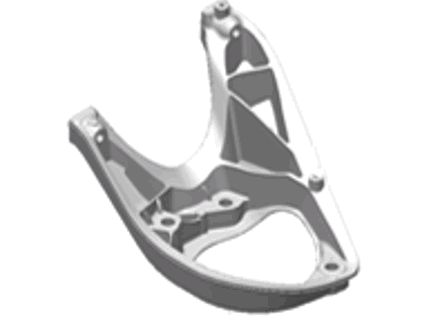 Supporto supporto motore. Porsche 95B Macan - 95B399331A, 95B399331B, 95B399332A, 95B399332B