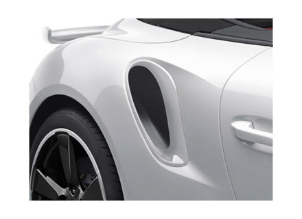 Luchtinlaten aan de achterkant van het zijgedeelte. Porsche 991.2 (911)Turbo 2016>> - 99104480074