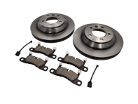 Rear brake pads and brake disc package. Porsche Cayenne 958 - 95535240131BRE, 95535240131, PAA698451ABRE, PAA698451A, 95861236550, 7PP615269, PAF911837 Rear brake pads and brake disc package. Porsche Cayenne 958 - 95535240131BRE, 95535240131, PAA698451ABRE, PAA698451A, 95861236550, 7PP615269, PAF911837