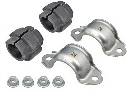 Stabilizer bar bush kit Front. Porsche 95B Macan - 4D0411327J - 4D0411327J, 4D0411336G, 4D0411336D