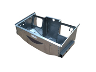 Boitier batterie complet. Porsche 356 A T1 - 64450100403