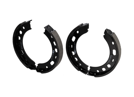 Handbrake shoes. Porsche 986 3.2L / 996 / 997 / 987 / 993 / 964 / 924 / 928 / 968 - 92835209710, 99635299300, 99635299301, 99635299602, 99735299301, 99735299302, 92835209700, 98635299501, 99635209301, 99635299302, 99735299304, 10990.104.4 - 10990.104.4