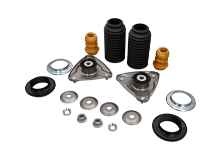 Front Shock Absorber Top Mount & Overhaul Kit. Porsche 986 Boxster 1997-04 - PAF103353, 99634310703, 99634351505, 99634351701, 9963435110, 99634351101, 99634351300, 99634350500, 99634330102