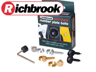 Richbrook anti-theft number plate bolts - 100060 Richbrook anti-theft number plate bolts - 100060