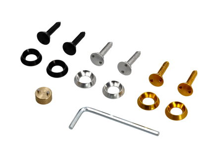 Boulons de plaque d'immatriculation antivol Richbrook - 100060