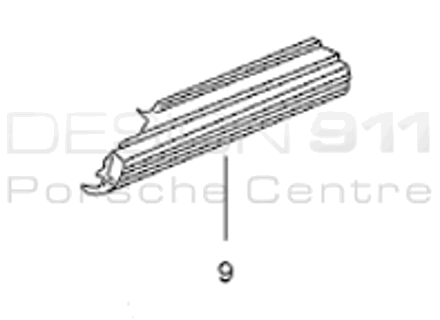 Side Sill Outer Panel. Porsche 986 Boxster - 98650396300GRV, 98650396400GRV