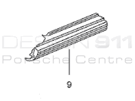 Side Sill Outer Panel. Porsche 986 Boxster - 98650396300GRV, 98650396400GRV Side Sill Outer Panel. Porsche 986 Boxster - 98650396300GRV, 98650396400GRV