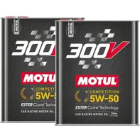 MOTUL 300V COMPETITION 5W-50 engine oil 4ltr - 110859
