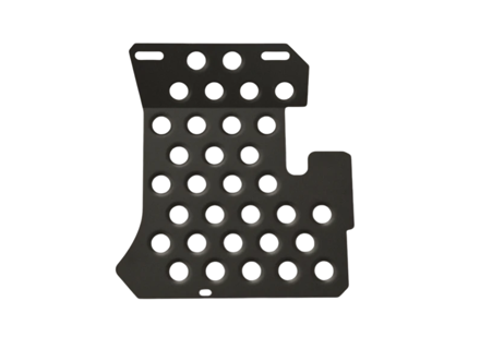 Aluminium vloerplaat passagierszijde RHD Coupé. Porsche 911 coupé 1969 tot 1989 - 91155106222, 90155106123, 90155106242