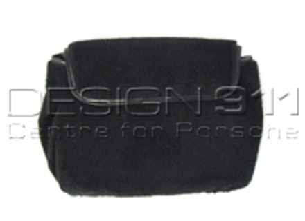 CD Changer Bag Pouch in Black. Porsche 993 1994-95 - 993555675005FV