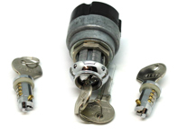 Set sloten voor contact en deur. Porsche 356 B/C - PCG53165010