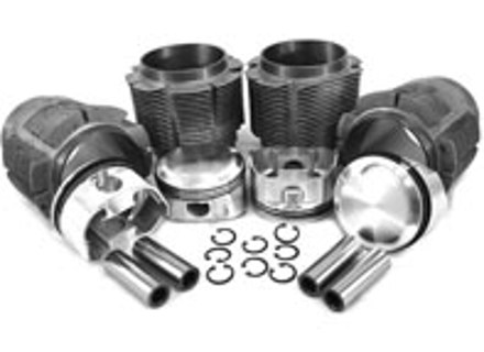 双缸和 JE 锻造活塞套件 86 毫米。保时捷 356A / 356B - 008 11 86B JE, 0081186BJE