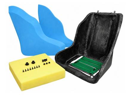 Kit di scocche per sedili ST, cinture di sicurezza a 3 punti. Porsche 911 / 912 / 914 / 964 1965-94