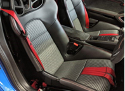 Seat cover and softer foam set. Porsche 918 fixed carbon bucket seats