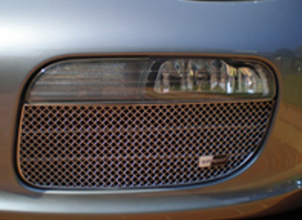 Front bumper stainless steel Outer grille set ZunSport. Porsche Boxster 987 MKI