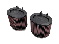 K&N Air filters set of 2 for Porsche 997 3.6L / 3.8L 2009-11 - 99711013030, 99711013031, 99711013032, 99711013032/1, 99711013032/2, 99711013032/3 - E1999, E-1999