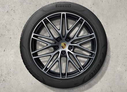 21' Cayenne RS Spyder Design alloy wheels and summer tyres Original Porsche - 9Y0044643C