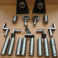 Mounting bracket set for celette jig. Porsche 356