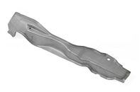 Steunpaneel brandstoftank LINKS. Porsche911/912 - 90150102320, 90150102321, 91150195300, 91150195300GRV - PP220BL