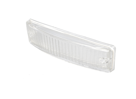 Side indicator lens, Clear. Porsche 911 74-89 / 912 76 / 930 - 91163195700 - 1695450500, URO-012732