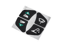 Aufklebersatz, Scheibenwischer und Blinker. Porsche 911 - 90155933000 - 901.559.330.00, 1601502110