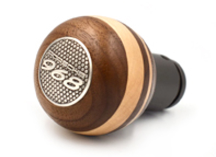 Walnut and maple wood gearshift knob. Porsche 968 - 94442407502/1, 944424075028YR, 944424075025YW, 94442407502F04, 94442407502M15, 944424075022KR, 944424075021GP, 944424075023PK