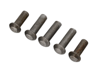 Tow Hook steel rivets pack of 5. Porsche 356A / 356B / 356C - 64450600200, 90005501500 - P41a Tow Hook steel rivets pack of 5. Porsche 356A / 356B / 356C - 64450600200, 90005501500 - P41a