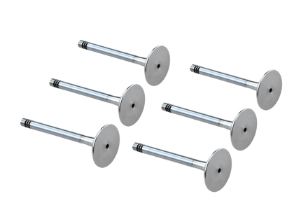 Engine cylinder head exhaust valve kit, SET OF 6. Porsche 964 Carrera 2 / Carrera 4 - 96410541903